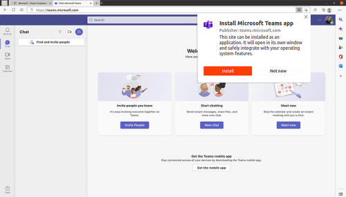 /Microsoft Teams progressive web app now available on Linux_2417285841456476929.png